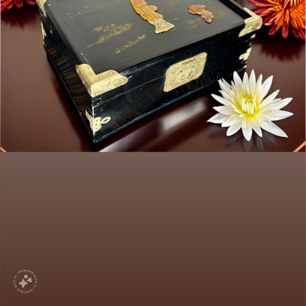 Vintage Chinese Jewelry Box